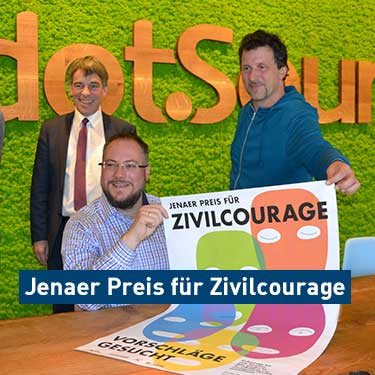 Sponsoring Jenaer Preis für Zivilcourage