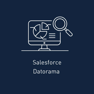 Solutions Salesforce Datorama Tile White