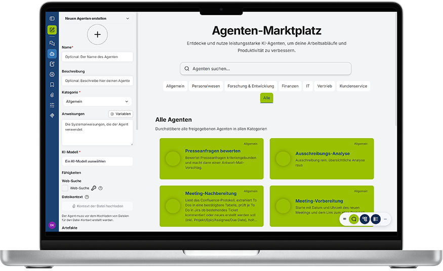 Agents in the dotSource AI Platform
