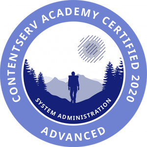 Contentserv System Administration Course Certification