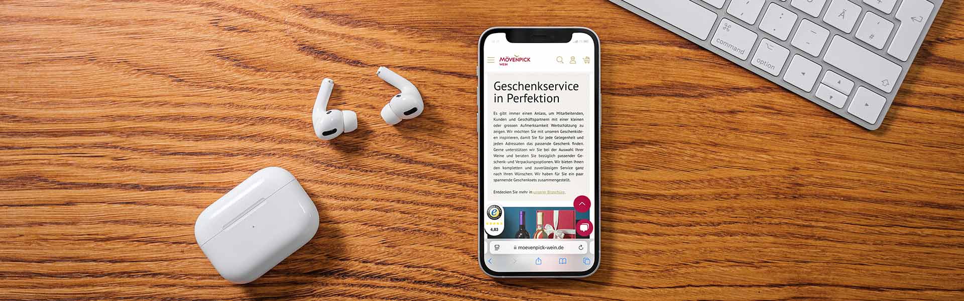 dotSource Kundenprojekt mit Mövenpick Wein: Middleware