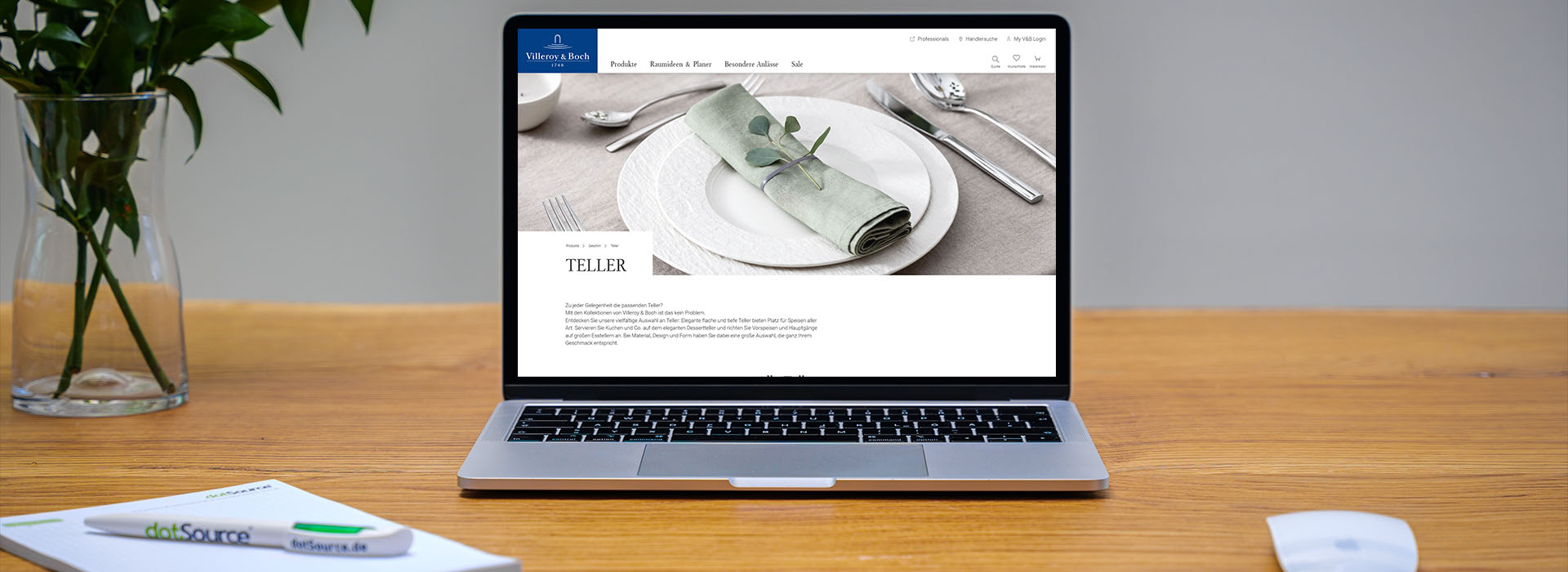 dotSource Client Villeroy & Boch: Strategy and Architecture Consulting