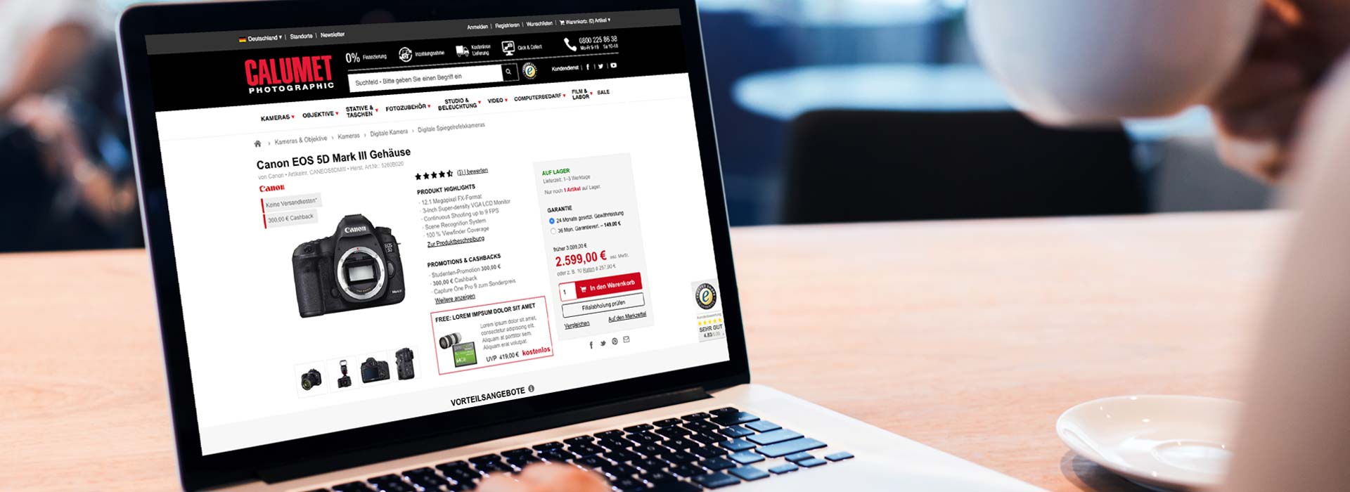 calumet Redesign & Webshop
