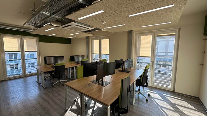 dotSource Co-Working Space Dresden: Flex Desk Büroraum
