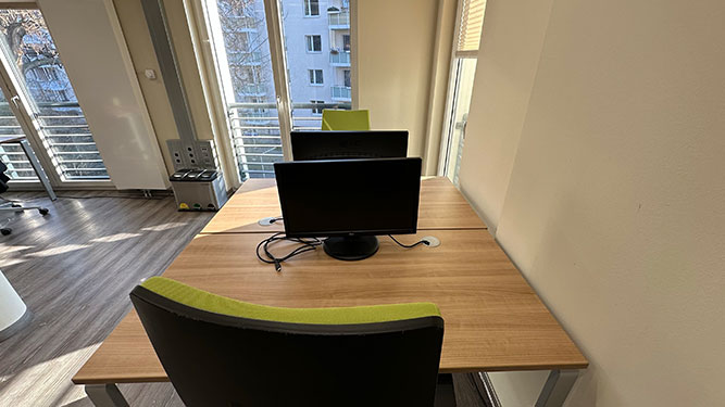 dotSource Co-Working Space Dresden: Flex Desk Großraumbüro